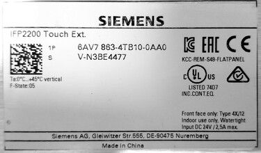 6AV7863-4TB10-0AA0 | Siemens HMIs